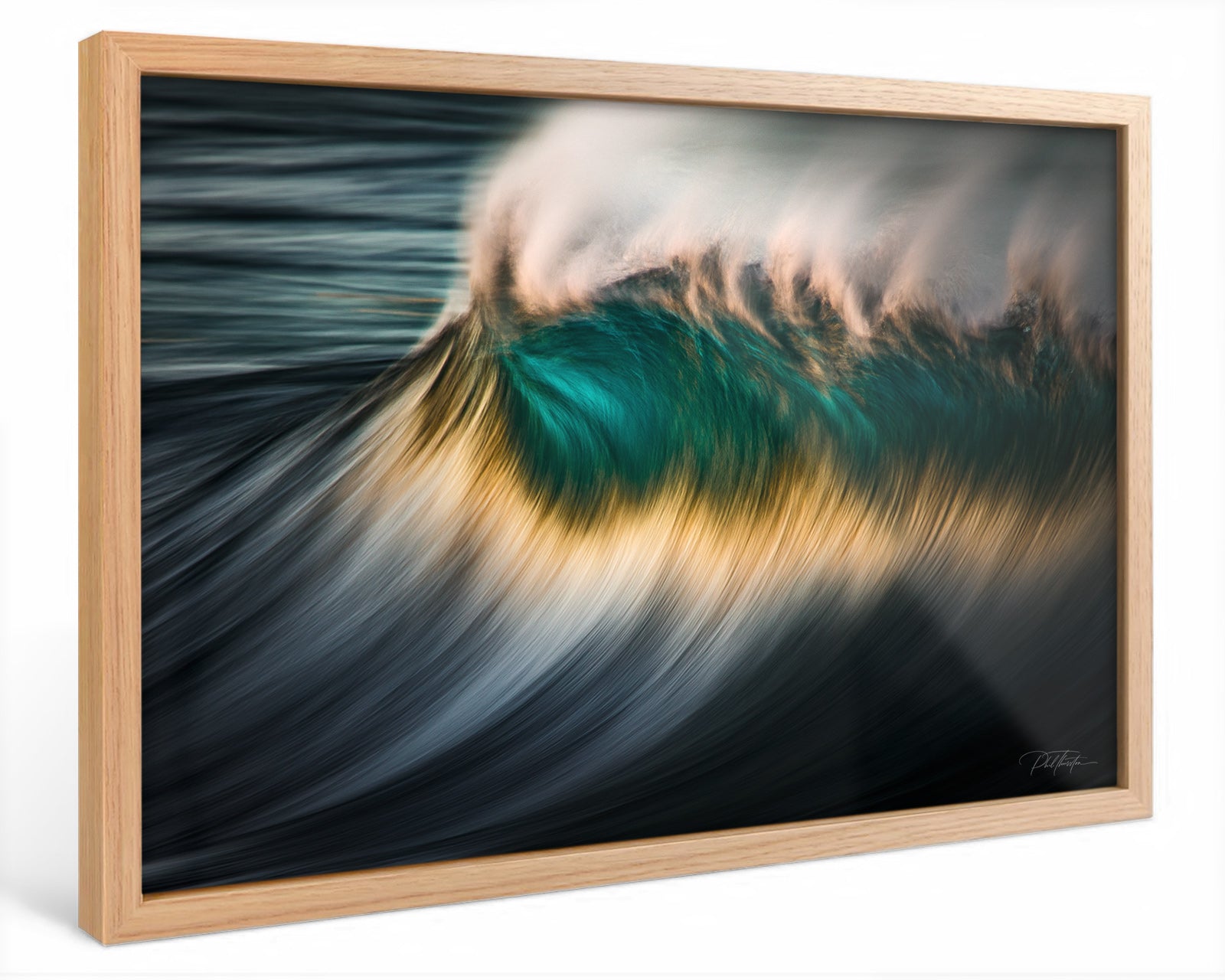 "Aqua Peak" - Fine Art Print