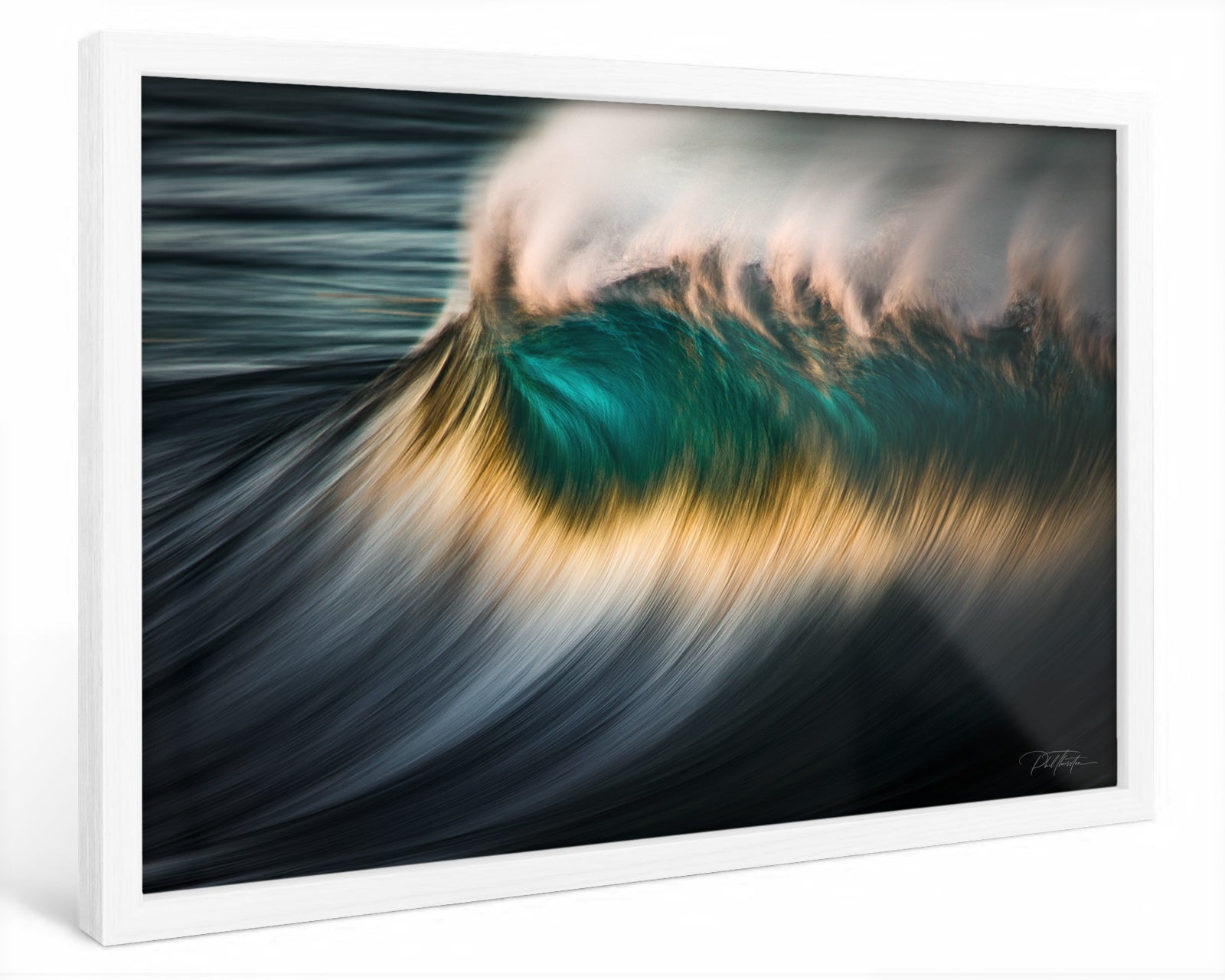 "Aqua Peak" - Fine Art Print