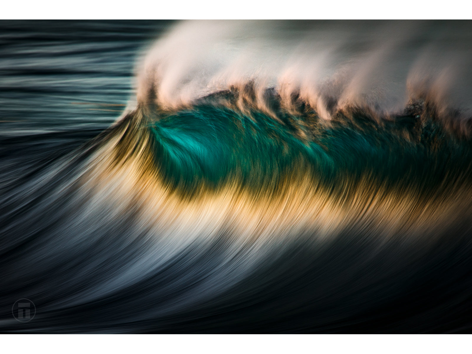 "Aqua Peak" - Fine Art Print