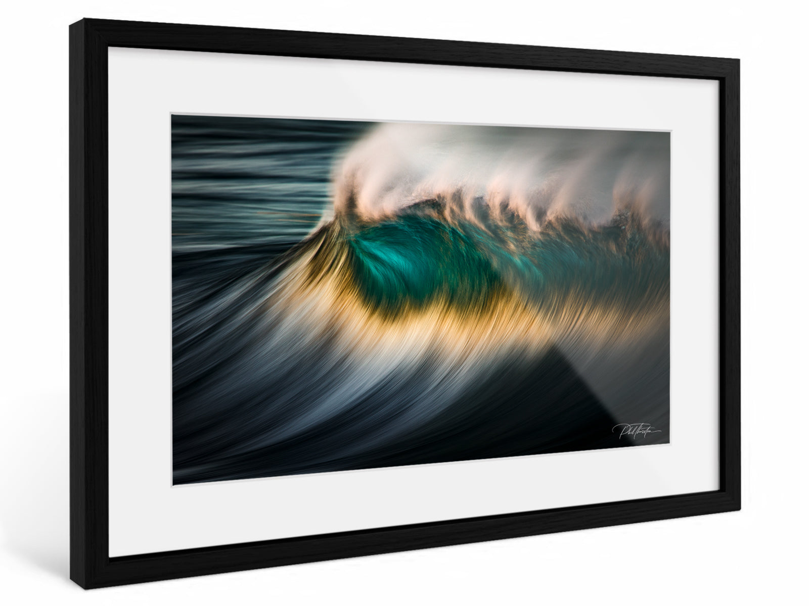 "Aqua Peak" - Fine Art Print