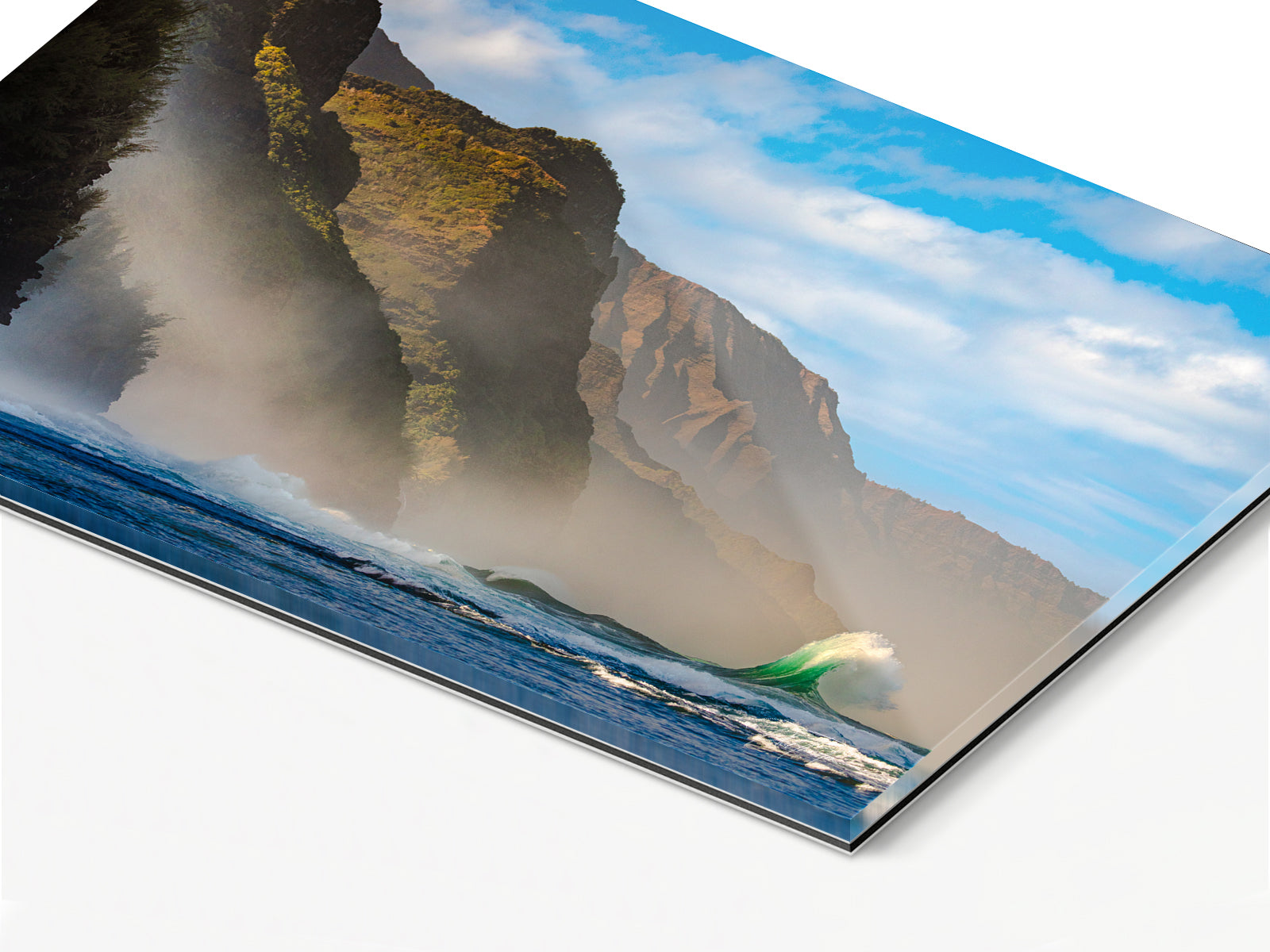 "Wave to the Mountains" - Fine Art Print