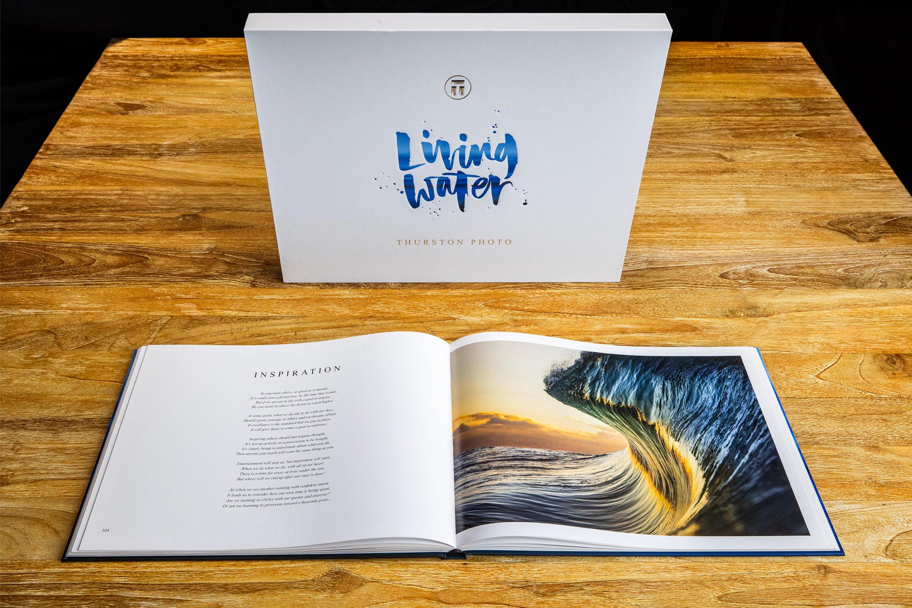 Living Water Fine Art Coffee Table Book