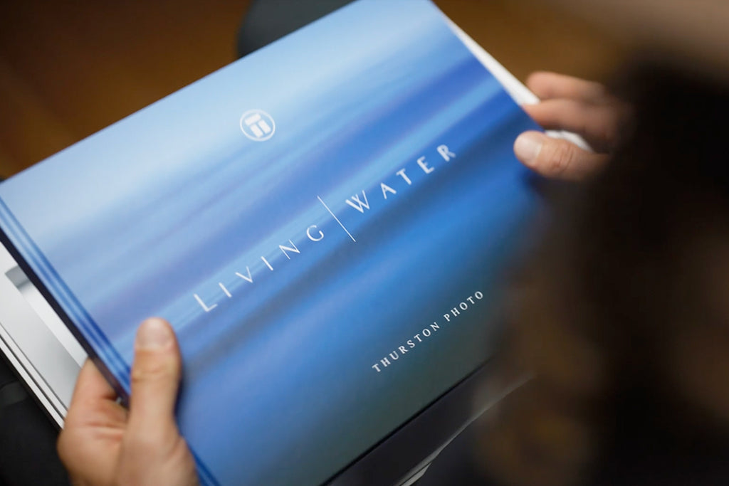 Living Water Ocean photography and poems book